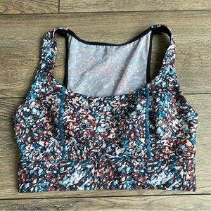 Sweaty Betty Pink Pebble Molded Cups Sports Bra Sz Small